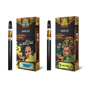 Aztec Potent CBD 1000mg Full Spectrum Vape Kit premium CBD Vape Pens | CaliBuds