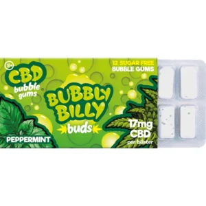 Bubbly Billy Bud's CBD Chewing Gum premium Edibles | CaliBuds