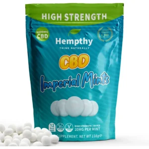 Hempthy CBD Imperial Mints 1000mg premium Edibles | CaliBuds