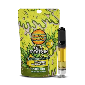 Iguana Smoke CBD Vape Cartridges 2ml 1400mg premium CBD Vape Pens | CaliBuds