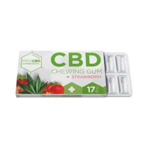 MediCBD CBD Mint Chewing Gum 17mg 12 Pieces premium Edibles | CaliBuds