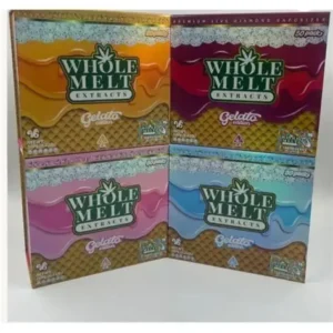 X10 New 2ML Whole Melt V6 Gelato Edition THCP Pods UK Compliant (Copy) premium Vape Pens | CaliBuds