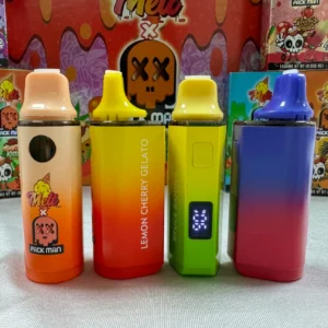 X10 Pack Man X Melt Digital LCD THCP Filled Vape 1.0ml (UK COMPLIANT) premium Vape Pens | CaliBuds