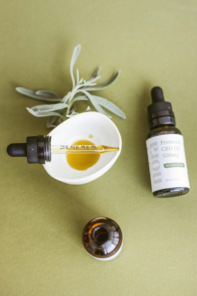 CBD oil and wellness category image